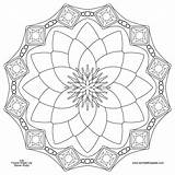 Mandala Flower Coloring July Pages Version Transparent Waterlily Birthstone Ruby Printable Color Donteatthepaste Mandalas Para Adult Flowers Colorear Large Colouring sketch template