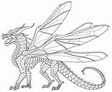 Hivewing Skywing Leafwing Dragons sketch template
