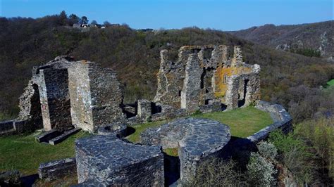 fimi  se exploring  medieval castle ruin  reconstruction   celtic height settlement