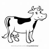 Vaca Vacas Krowa Kolorowanki Kolorowanka Pintar Druku Dla Cara Malowanki Granja Zwierzęta Tablicę Wybierz Decolorear Kuh sketch template