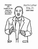Coloring Luther Martin King Jr Pages Mlk Printable Dr Kids Roosevelt Eleanor Leadership Print Drawing Getcolorings Color Rights Getdrawings Para sketch template