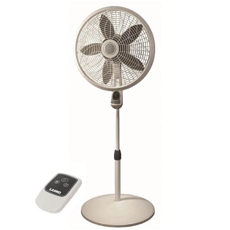 lasko elegance  performance adjustable height    speed white oscillating pedestal fan