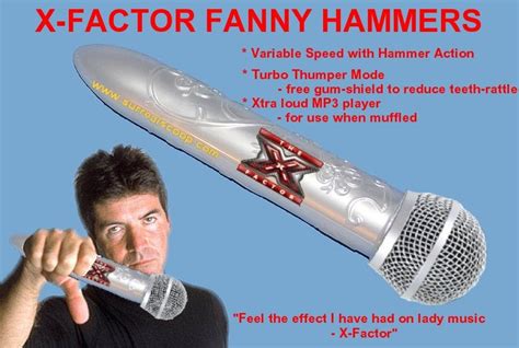 simon cowell to launch new range of “x factor fanny hammers” surreal scoop