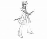 Tales Graces Asbel Lhant Coloring Fight Pages Another sketch template