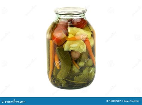 glasses jar  pickled vegetables  herbs marinated  canned