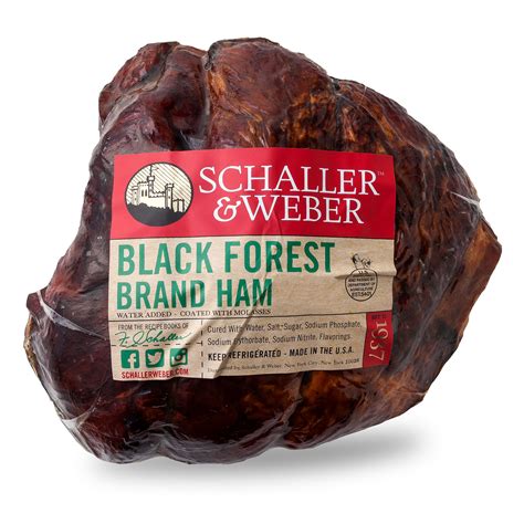 black forest ham natural shape schaller and weber
