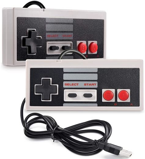 miadore  pack classic usb controller  nes gaming wired pc usb nes