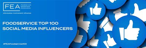 fea starts search  foodservice top  social media influencers