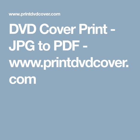 dvd cover print jpg   wwwprintdvdcovercom
