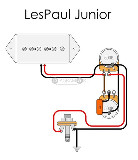epiphone les paul wiring diagram jr