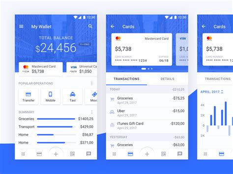 banking app materialup