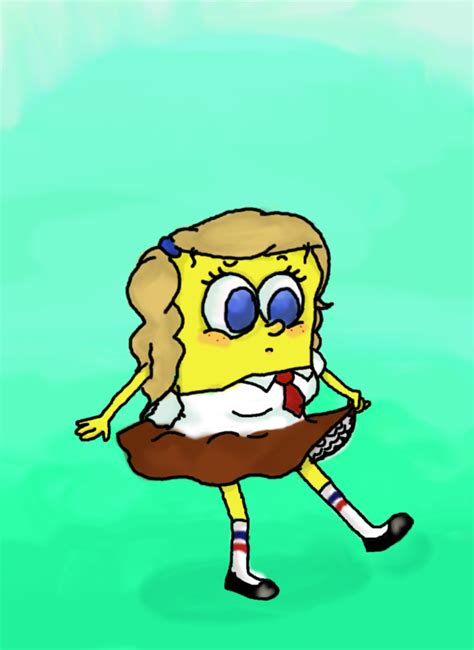 spongebob   girl  atomicfldr  deviantart