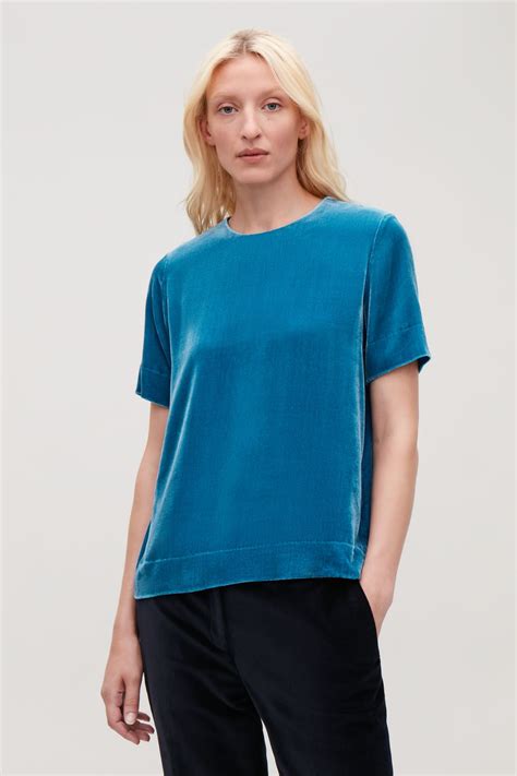 productpage fashion velvet tops tops