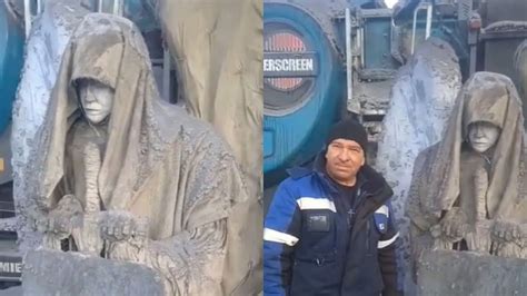 fallen angel statue  russian  fallen angel  viral tiktok video explored