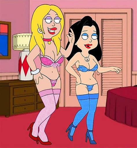 xbooru american dad bra francine smith frost969 hayley smith mother and daughter panties 273481
