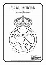 Madrid Real Logo Coloring Pages Soccer Logos Cool Team Clubs Drawing Football Club Kids Teams Color Others Printable Print Boys sketch template