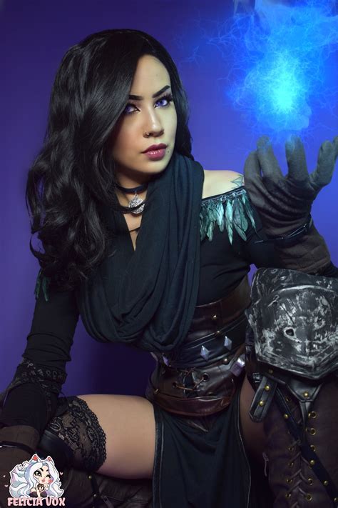 Yennefer Alt Ver Cosplay From The Witcher 3 By Felicia