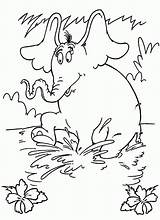 Horton Hears Seuss Ortone Coloriage Coloringhome Coloriez Coloriages K5worksheets sketch template