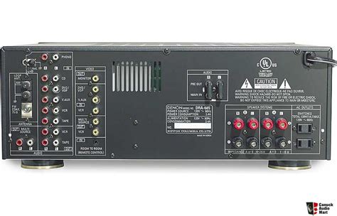 denon dra  stereo receiver amplifier photo  canuck audio mart