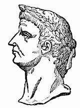 Claudius Clipart Nero Clipground Etc Original Large sketch template