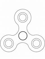 Spinner Fidget Coloring Printable Pages Categories Toys sketch template