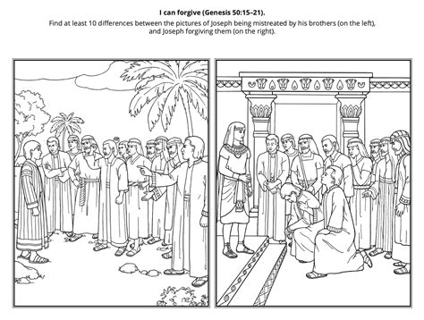 josephs brothers   egypt coloring pages