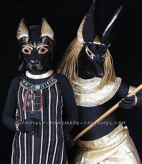 Epic Anubis And Bastet Costumes Completely Hand Made