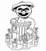 Grouch Oscar Coloring Pages Sesame Street Drawing Colouring Printable Color Track Reviews Getcolorings Plants Water Blahblahblahscience Comments Pop sketch template