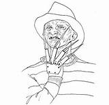 Coloring Pages Freddy Krueger Chucky Horror Scary Drawing Doll Jaws Movie Printable Color Colouring Jason Movies Halloween Google Draw Icp sketch template
