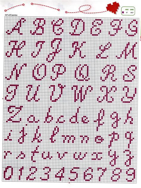 alfabeto em ponto cruz grafico artesanato passo passo alfabeto ponto cruz ponto cruz