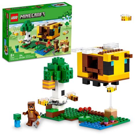 lego minecraft  bee cottage  building set construction toy