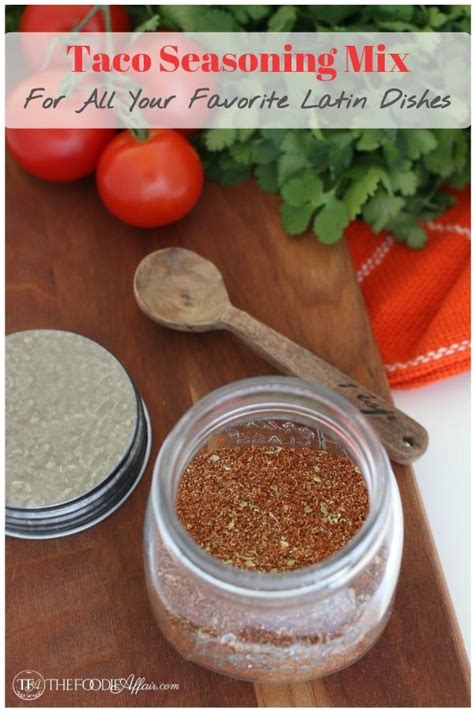 this is a perfect taco seasoning mix recipe you can make with spices