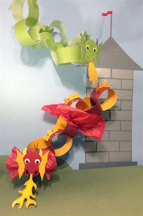 fun easy diy dragon craft  kids  dragon enthusiasts