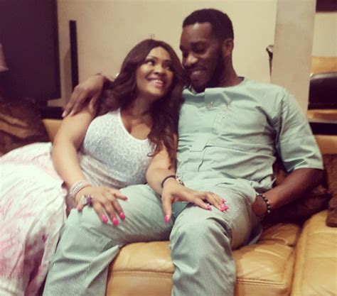 Photo Jj Okocha And Wife Loved Up As They Celebrate Her
