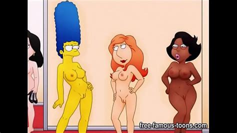 Famous Toons Girls Parody Orgy