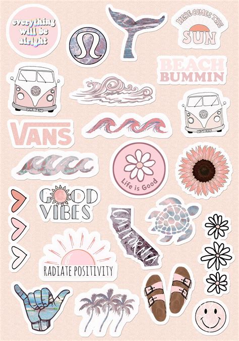 small large aesthetic stickers  phone case   stickers  laptop  bottle