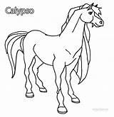 Horseland Coloring Pages Horse Calypso Printable Kids Cool2bkids Colouring Drawing Print Drawings Getdrawings Choose Board sketch template