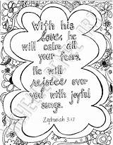 Zephaniah Proverbs sketch template