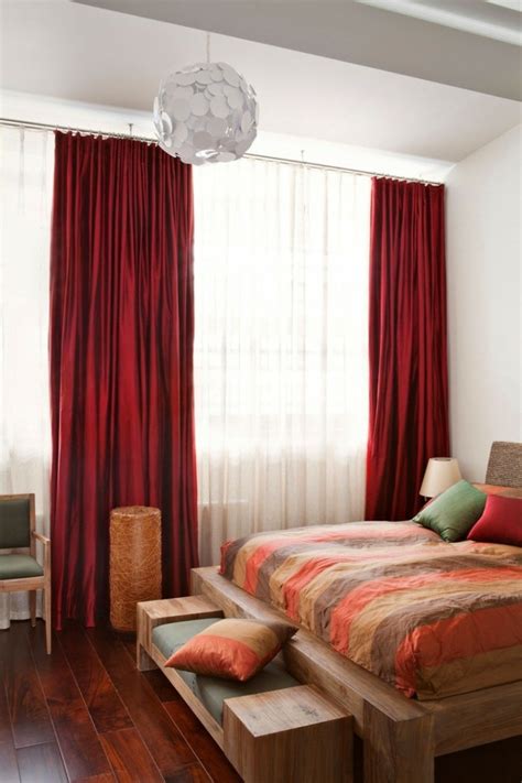 gardinen schlafzimmer  bilder beweisen dass gardinen ein muss im