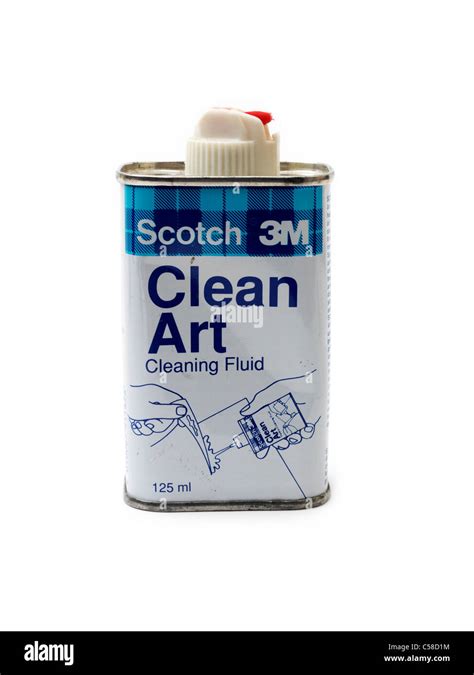 scotch clean art cleaning fluid     inhalant stock photo alamy