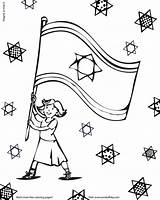 Israel Coloring Independence Pages Yom Shavuot Color Drawing Flag Printable Atzmaut Ha Sheets Getcolorings Getdrawings Comments sketch template
