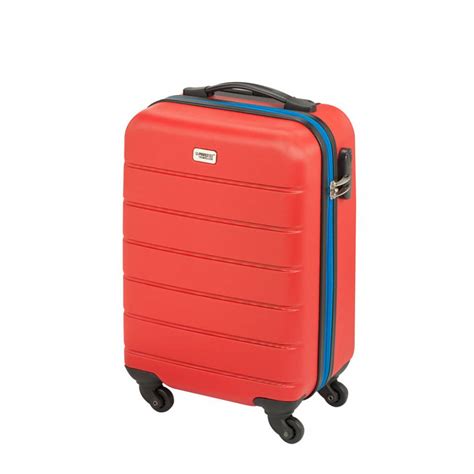 princess traveller handbagage koffer rood blokker