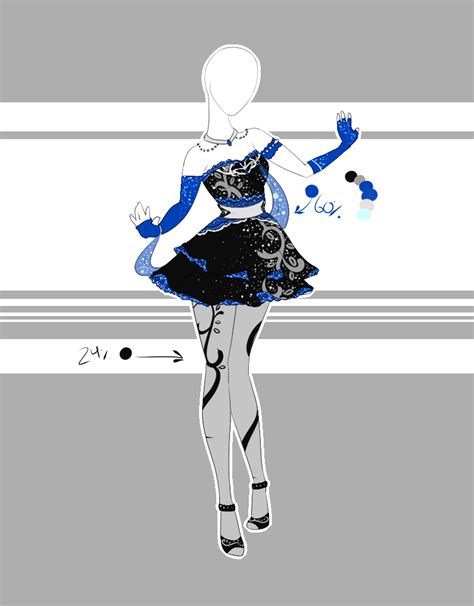 Outfit Adoptable 40 Open Fashion Design Drawings Drawings