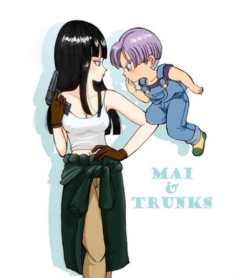 Trunks X Mai Dragon Ball Artwork Dragon Ball Art Anime Dragon Ball