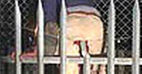 suspected thief impaled on fence spike for two hours mirror online