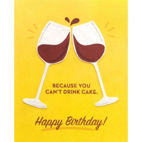 Wine Birthday Card – Zee Bee Market Llc