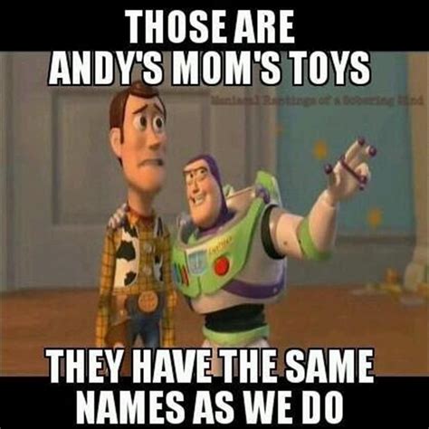 mom s toys buzz and woody dump a day