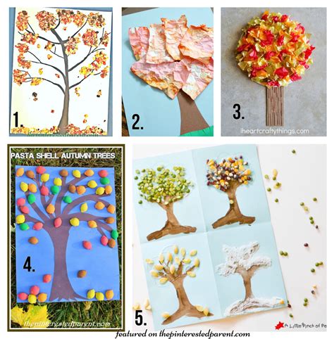 fall tree arts crafts ideas  kids  pinterested parent