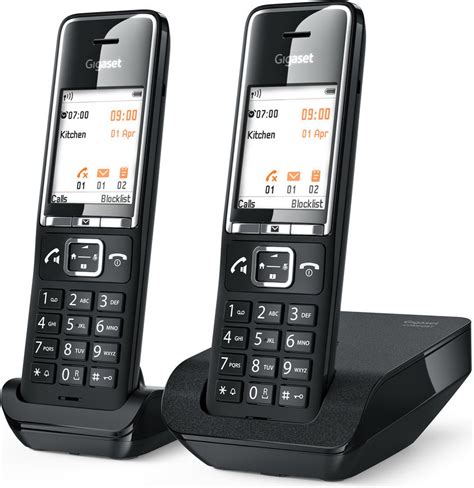 gigaset comfort  duo comfortabele draadloze dect telefoon met  handsets bolcom