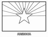 Arizona State sketch template